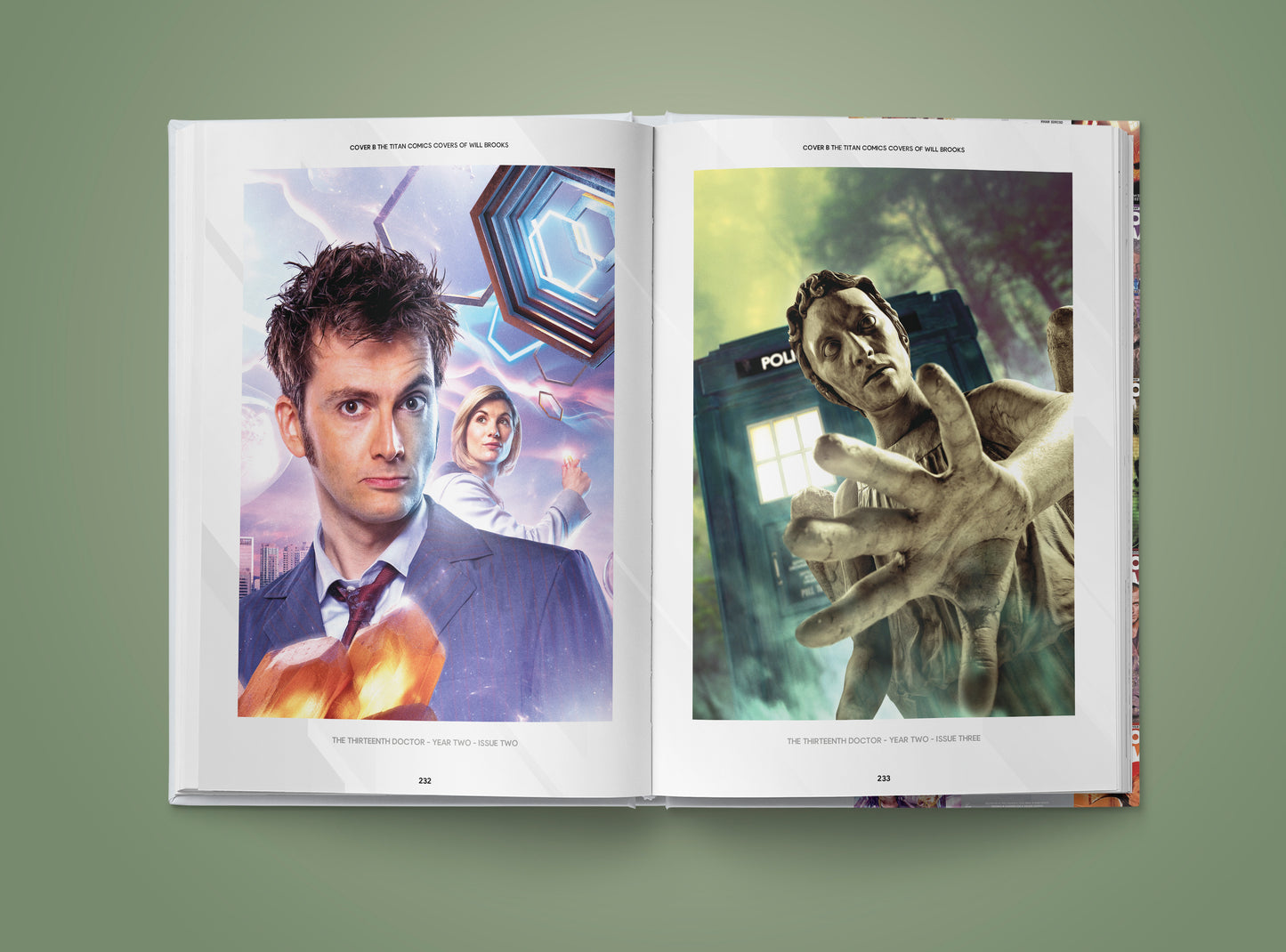Cover B - The Titan Comics Covers of Will Brooks